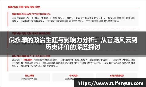 米兰倪永康的政治生涯与影响力分析：从官场风云到历史评价的深度探讨